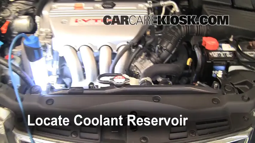 2008 Acura TSX 2.4L 4 Cyl. Coolant (Antifreeze) Fix Leaks